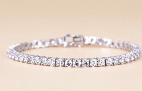 Bracelet Tennis Cristaux Zirconia